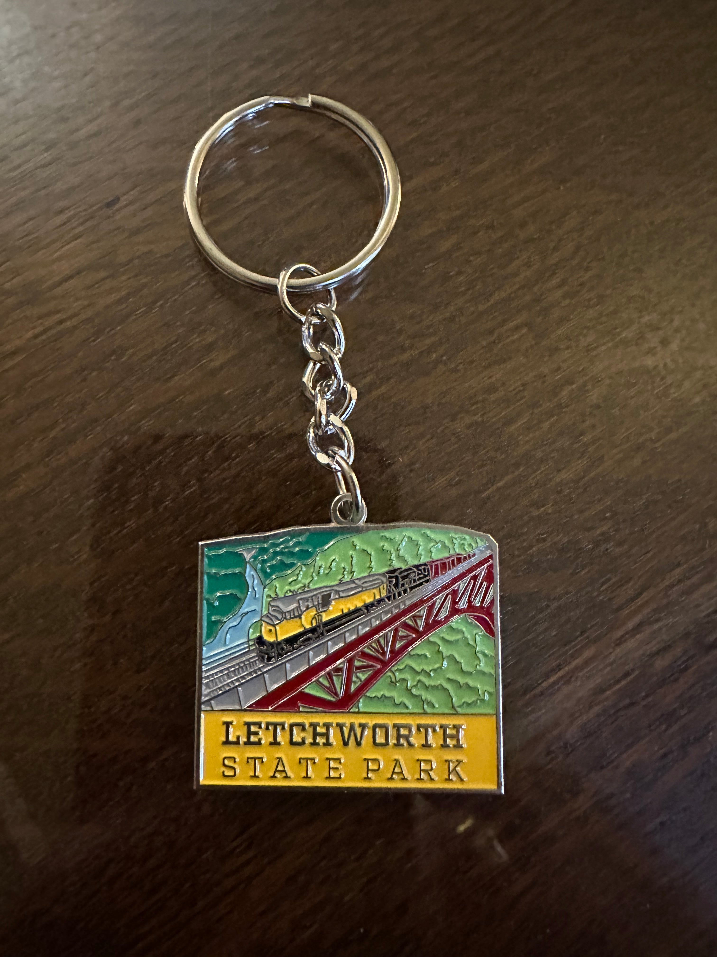 Genesee Keychain Keychain Genesee Arch Bridge – Glen Iris Inn Shop