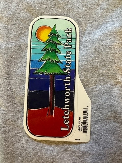 Tall Pine Tree Sticker